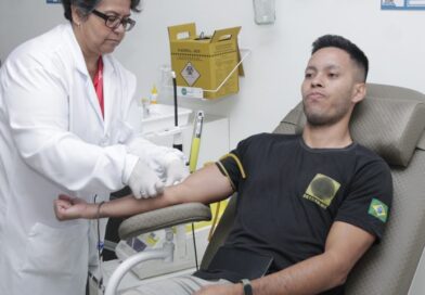 No MS, Detran promove doação coletiva e alerta sobre a demanda por bolsa de sangue em acidentes de trânsito