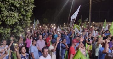 Fé na mudança ilumina campanha da oposição em Vicentina