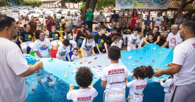 Projeto de capoeira celebra Mês da Consciência Negra com oficinas e graduação feminina