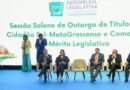 Homenagem na Assembléia reconhece trabalhos que contribuíram para o desenvolvimento de MS