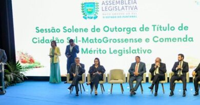 Homenagem na Assembléia reconhece trabalhos que contribuíram para o desenvolvimento de MS