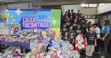 Caixa Encantada: solidariedade move servidores e arrecadação já conta com 55 mil brinquedos triados