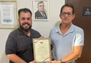 Dr. Anísio Ziemann: Vereador Robert Ziemann recebe Láurea de Agradecimento em memória de seu pai