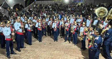 Raio de Luz, de Jateí, brilha em Iguatemi no Circuito Estadual de Bandas e Fanfarras