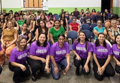 Não se cale!: Vicentina dá grito contra a violência às mulheres, porque o silêncio mata