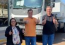 Jateí celebra chegada de mais dois caminhões para reforçar a frota municipal