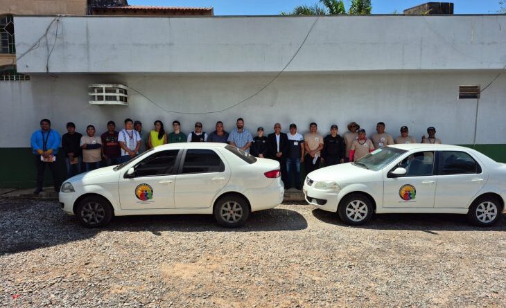 Sejusp entrega veículos para reforçar segurança em aldeias indígenas de Miranda