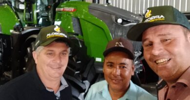 Plantio da soja: Vicentina participou do lançamento nacional em Sidrolândia