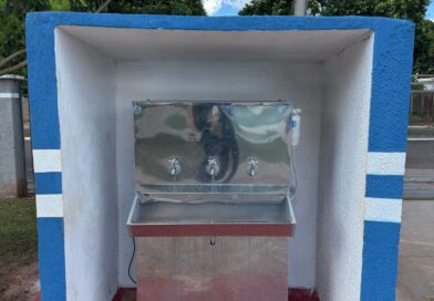 Em Jateí, Prefeitura instala bebedouros de água em locais públicos