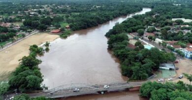 Aviso de emergência é emitido devido à elevação dos níveis dos rios Taquari e Aquidauana