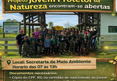 Jateí abre inscrições para o projeto Jovem Protetores da Natureza