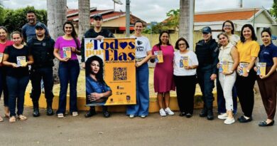 Jateí faz parada de luta contra violência às mulheres