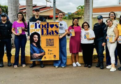 Jateí faz parada de luta contra violência às mulheres