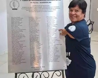 Primeira mulher com deficiência, Rosa abriu caminhos na Polícia Civil