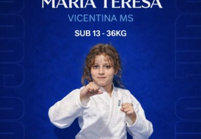 Com Maria Teresa, Vicentina vai participar do Campeonato Brasileiro de Judô