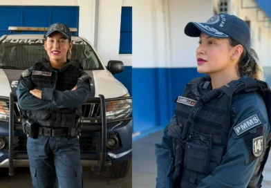 Gabriella Fernandes: Batalhão da PM responsável por cinco cidades é comandado por mulher em MS