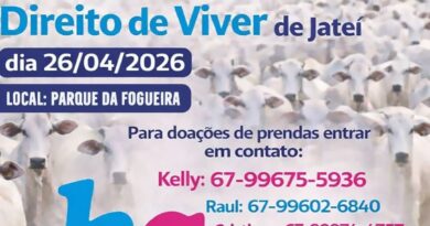 Jateí faz Leilão Direito de Viver no domingo, dia 26, para ajudar Hospital de Amor