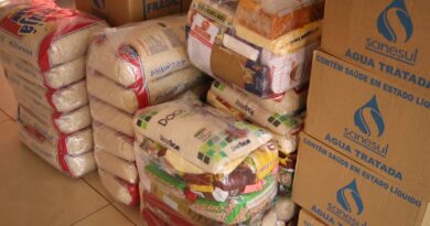Comitê emergencial já arrecadou mais de  uma tonelada de alimentos para a Reserva Indígena