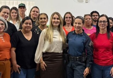 Empoderamento feminino: Palestra da comandante da PM emociona e inspira em Vicentina