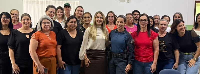 Empoderamento feminino: Palestra da comandante da PM emociona e inspira em Vicentina