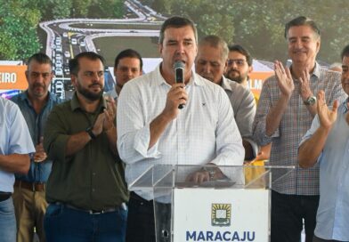 Vista Alegre: Riedel se emociona ao entregar praça que tem o nome de seu avô, em Maracaju