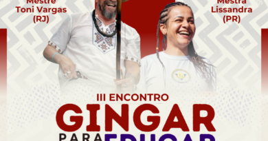 Gingar para Educar: Dourados prepara encontro de capoeira para os dias 24 e 25 de abril