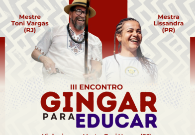Gingar para Educar: Dourados prepara encontro de capoeira para os dias 24 e 25 de abril