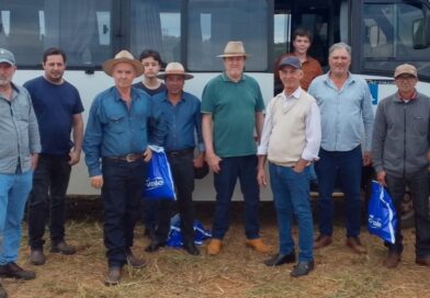 Prefeitura de Vicentina leva pequenos produtores para show de tecnologia no campo