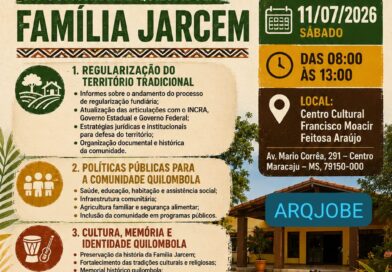 Família Jarcem: Comunidade quilombola tem encontro no dia 11 de julho, em Maracaju