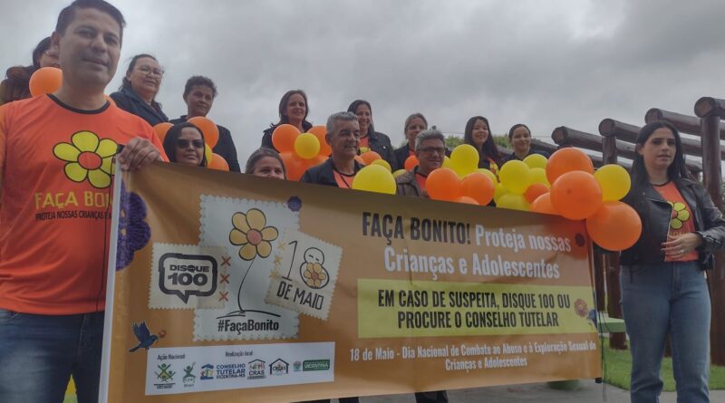 Maio Laranja: Vicentina mobiliza rede de apoio contra abuso às crianças e adolescentes