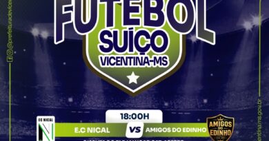 39 anos: Em Vicentina, programação de aniversário começa nesta quinta com final no futebol