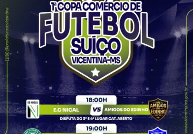 39 anos: Em Vicentina, programação de aniversário começa nesta quinta com final no futebol