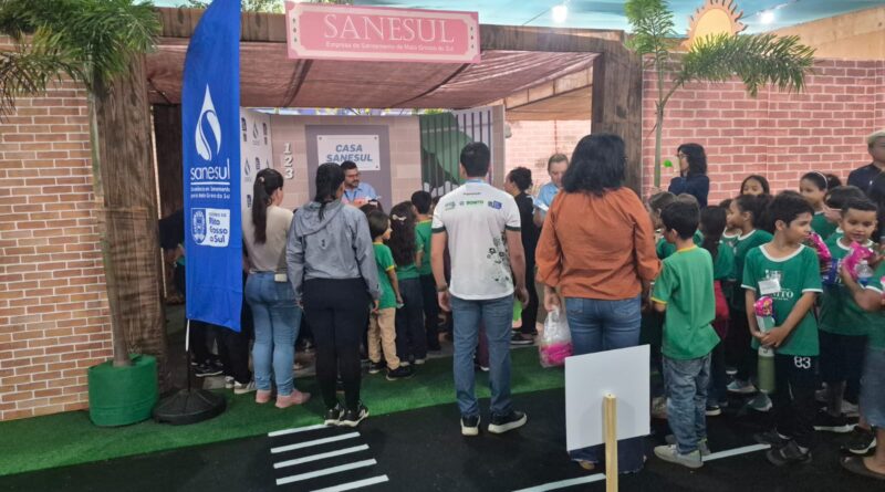 Sanesul amplia ações de educação ambiental e leva conscientização a diversas regiões de MS