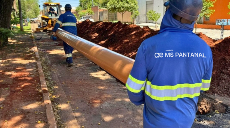 Em um mês, Aegea libera acesso à rede de esgoto para 30 mil pessoas de MS