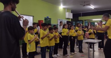 Flauta doce: Em Jateí, projeto soprou sons da história e colocou mais sonoridade na Escola Aberta