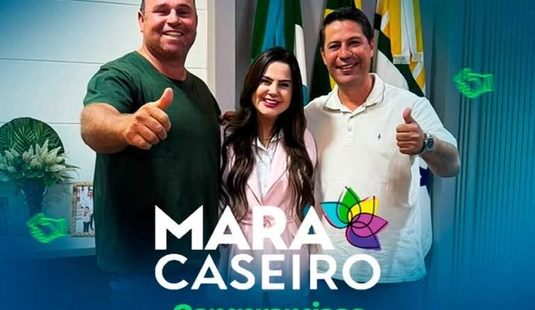“Vicentina é Mara”: Prefeito Cléber e vice Oncinha se posicionam na eleição à Câmara Federal