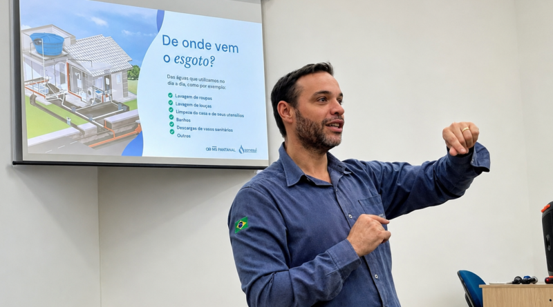 Naviraí recebe capacitação da Ambiental MS Pantanal sobre uso correto da rede coletora de esgoto