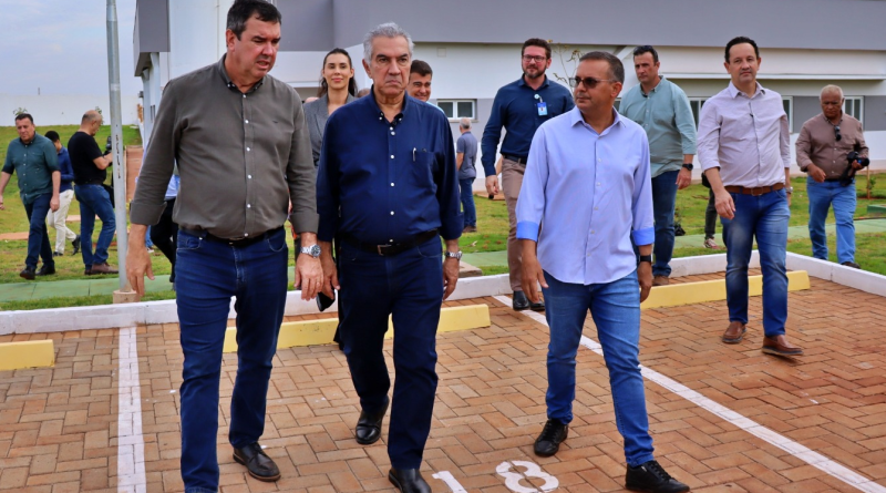 Dourados: Cabral acompanha agenda do Governo do Estado com vistoria em obras estratégicas