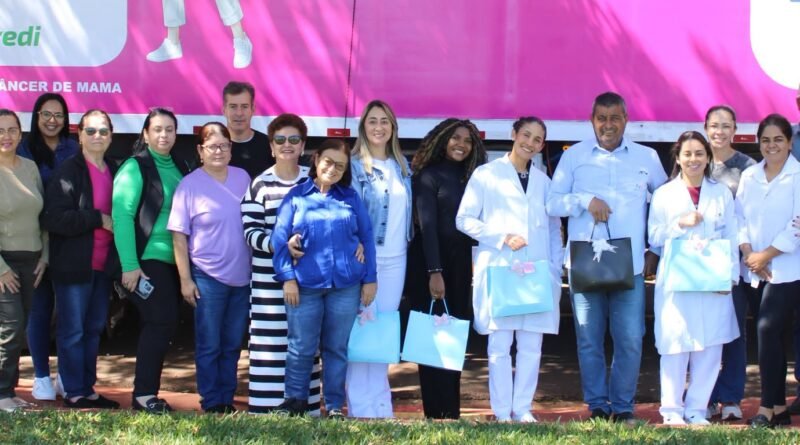 Carreta contra o câncer: Prefeitura de Jateí expressa sua gratidão à equipe do Hospital de Amor