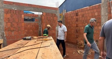 Em Vicentina, prefeito visita canteiros de obras e destaca investimentos para atender as pessoas