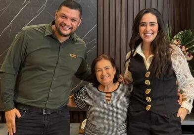 Prefeita de Jateí recebe nova gerência da agência bancária da cidade
