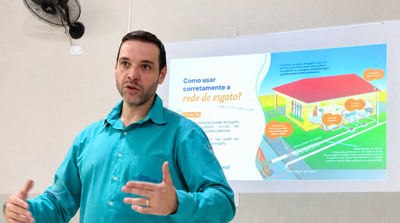 Caarapó recebe nova capacitação sobre o uso correto da rede de esgoto