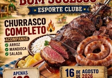 Bonsucesso do Bocajá promove festa neste domingo com espeto família e muitas atrações