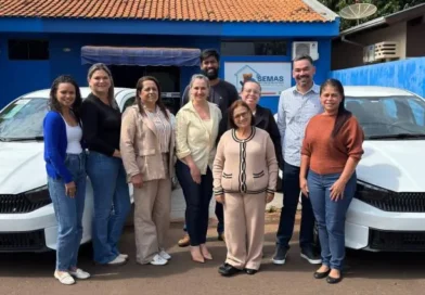 Em Jateí, prefeita Cileide entrega novos veículos para atender Saúde, Educação e Assistência Social