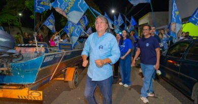 Caravina pede apoio para conquistar votos de indecisos na reta final da campanha