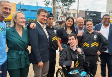 Vereadora Liandra: Presidente da Câmara participa da abertura da Semana da Pátria em Dourados