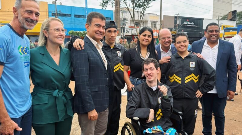 Vereadora Liandra: Presidente da Câmara participa da abertura da Semana da Pátria em Dourados