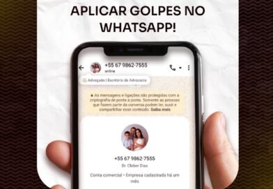 Prefeito Cléber, de Vicentina, alerta sobre golpe usando o seu nome e foto em aplicativo