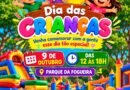 Prefeitura de Jateí prepara festa para as crianças neste dia 9 de outubro no Parque da Fogueira