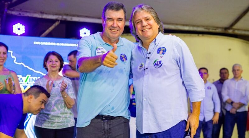 Na reta final, Riedel destaca capacidade política e técnica de Caravina e defende sua reeleição